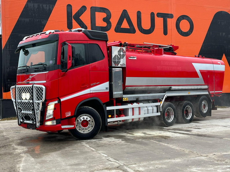 Volvo FH 500 8x4*4 KORP&SON TANK10000 + 10500 l / VACUUM Vacustar W1600R / PRESSURE Uraca KF716 - 350 l/min - 170 bar - Sugbil: bild 1 Volvo FH 500 8x4*4 KORP&SON TANK10000 + 10500 l / VACUUM Vacustar W1600R / PRESSURE Uraca KF716 - 350 l/min - 170 bar - Sugbil: bild 1