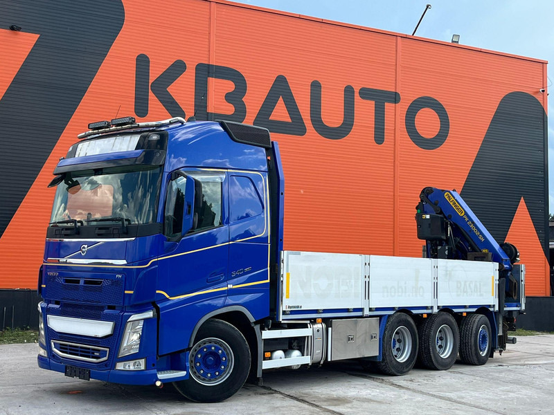 Volvo FH 540 8x4*4 RETARDER / PK 23002-SH / PLATFORM L= 6330 mm - Flakbil, Kranbil: bild 1 Volvo FH 540 8x4*4 RETARDER / PK 23002-SH / PLATFORM L= 6330 mm - Flakbil, Kranbil: bild 1
