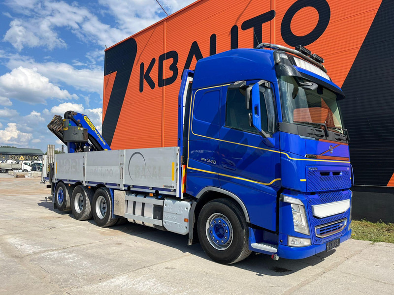 Volvo FH 540 8x4*4 RETARDER / PK 23002-SH / PLATFORM L= 6330 mm - Flakbil, Kranbil: bild 4 Volvo FH 540 8x4*4 RETARDER / PK 23002-SH / PLATFORM L= 6330 mm - Flakbil, Kranbil: bild 4