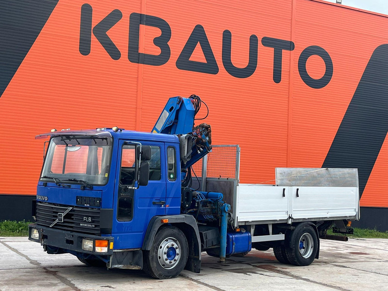 Volvo FL 608 4x2 PK 8200 / BOX L=4249 mm - Flakbil, Kranbil: bild 2 Volvo FL 608 4x2 PK 8200 / BOX L=4249 mm - Flakbil, Kranbil: bild 2