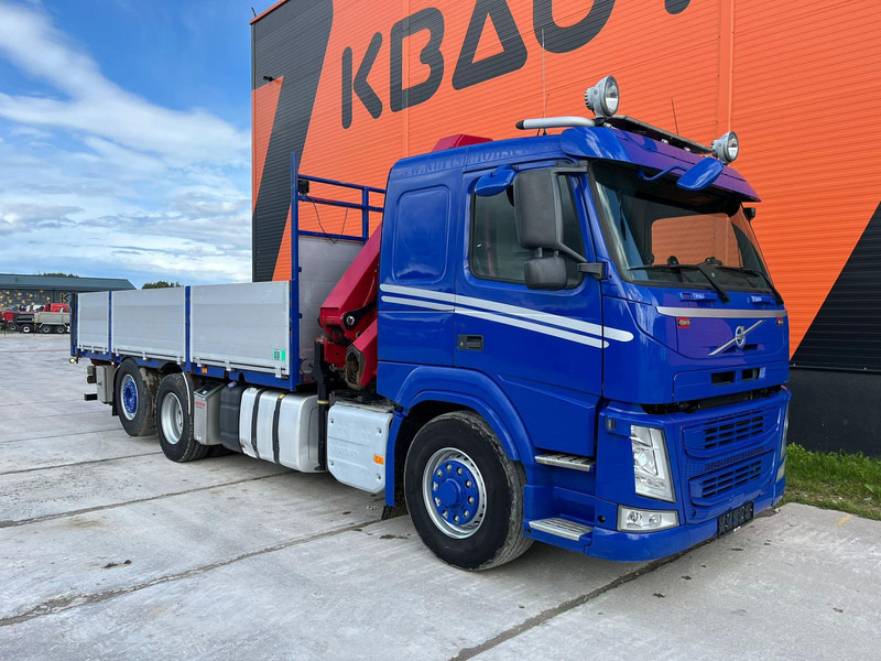 Volvo FM 450 6x4*4 HYDRODRIVE HMF 1820-K5 / 1267 PTO HOURS / PLATFORM L=6240-7240 mm EXTENDABLE - Flakbil, Kranbil: bild 4 Volvo FM 450 6x4*4 HYDRODRIVE HMF 1820-K5 / 1267 PTO HOURS / PLATFORM L=6240-7240 mm EXTENDABLE - Flakbil, Kranbil: bild 4