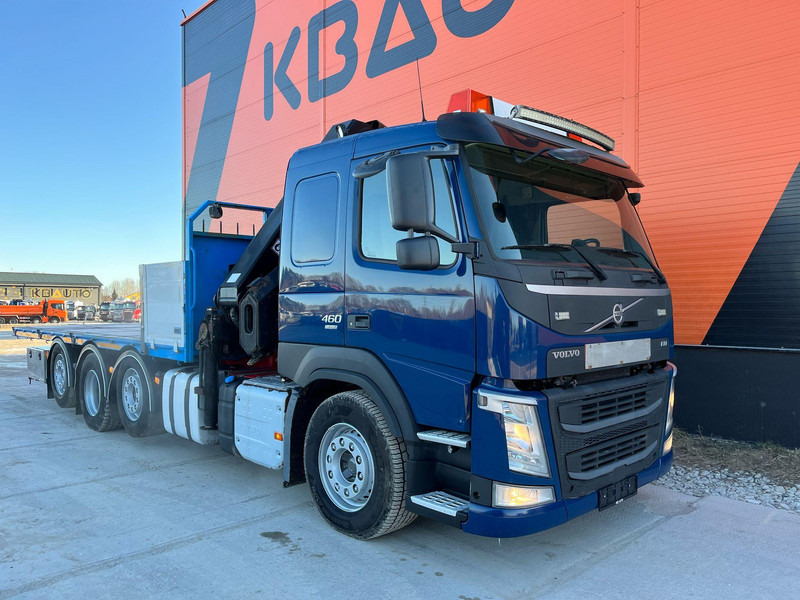 Volvo FM 460 8x2*6 HIAB 302E-6 / PLATFORM L=6720 mm - Flakbil, Kranbil: bild 3 Volvo FM 460 8x2*6 HIAB 302E-6 / PLATFORM L=6720 mm - Flakbil, Kranbil: bild 3