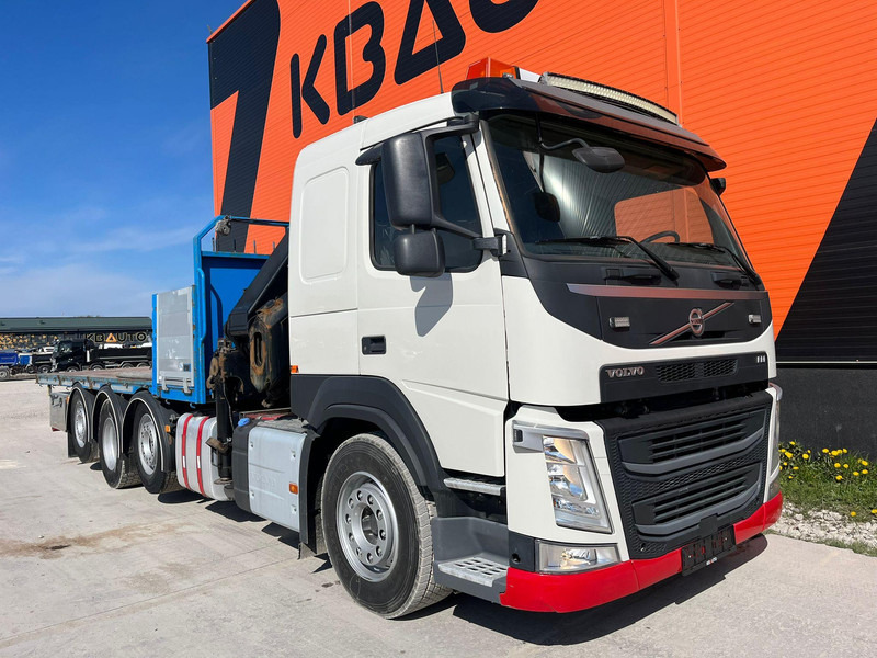 Volvo FM 460 8x2*6 HIAB 302E-6 / PLATFORM L=6721 mm - Flakbil, Kranbil: bild 4 Volvo FM 460 8x2*6 HIAB 302E-6 / PLATFORM L=6721 mm - Flakbil, Kranbil: bild 4