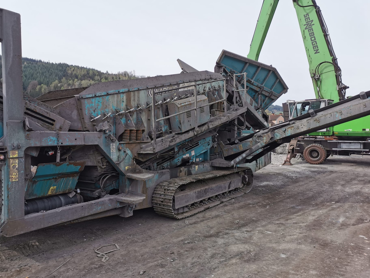 POWERSCREEN Warrior 1800 - Sorteringsverk: bild 1 POWERSCREEN Warrior 1800 - Sorteringsverk: bild 1