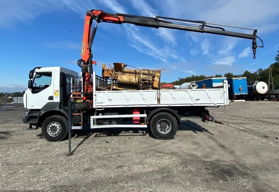 Renault KERAX 380 /Dźwig HDS Palfinger PK13001-K / / Retarder / Manual - Tippbil lastbil: bild 5 Renault KERAX 380 /Dźwig HDS Palfinger PK13001-K / / Retarder / Manual - Tippbil lastbil: bild 5