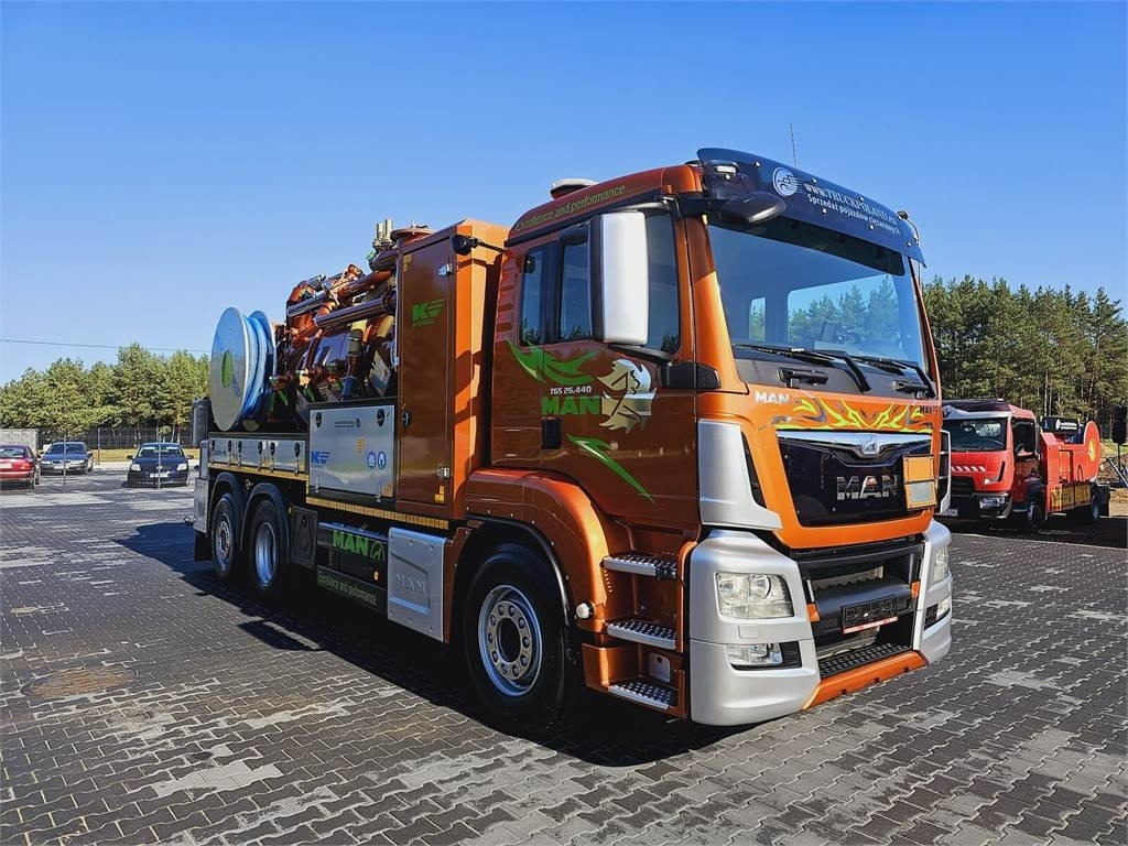 MAN WUKO KROLL ADR COMBI FOR SEWER CLEANING - Sugbil: bild 2 MAN WUKO KROLL ADR COMBI FOR SEWER CLEANING - Sugbil: bild 2