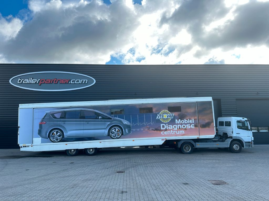 Mercedes-Benz Atego 1328 LS 4x2 + Diagnose Auflieger Mercedes-Benz Atego 1328 LS 4x2 + Diagnose Auflieger - Dragbil: bild 1 Mercedes-Benz Atego 1328 LS 4x2 + Diagnose Auflieger Mercedes-Benz Atego 1328 LS 4x2 + Diagnose Auflieger - Dragbil: bild 1