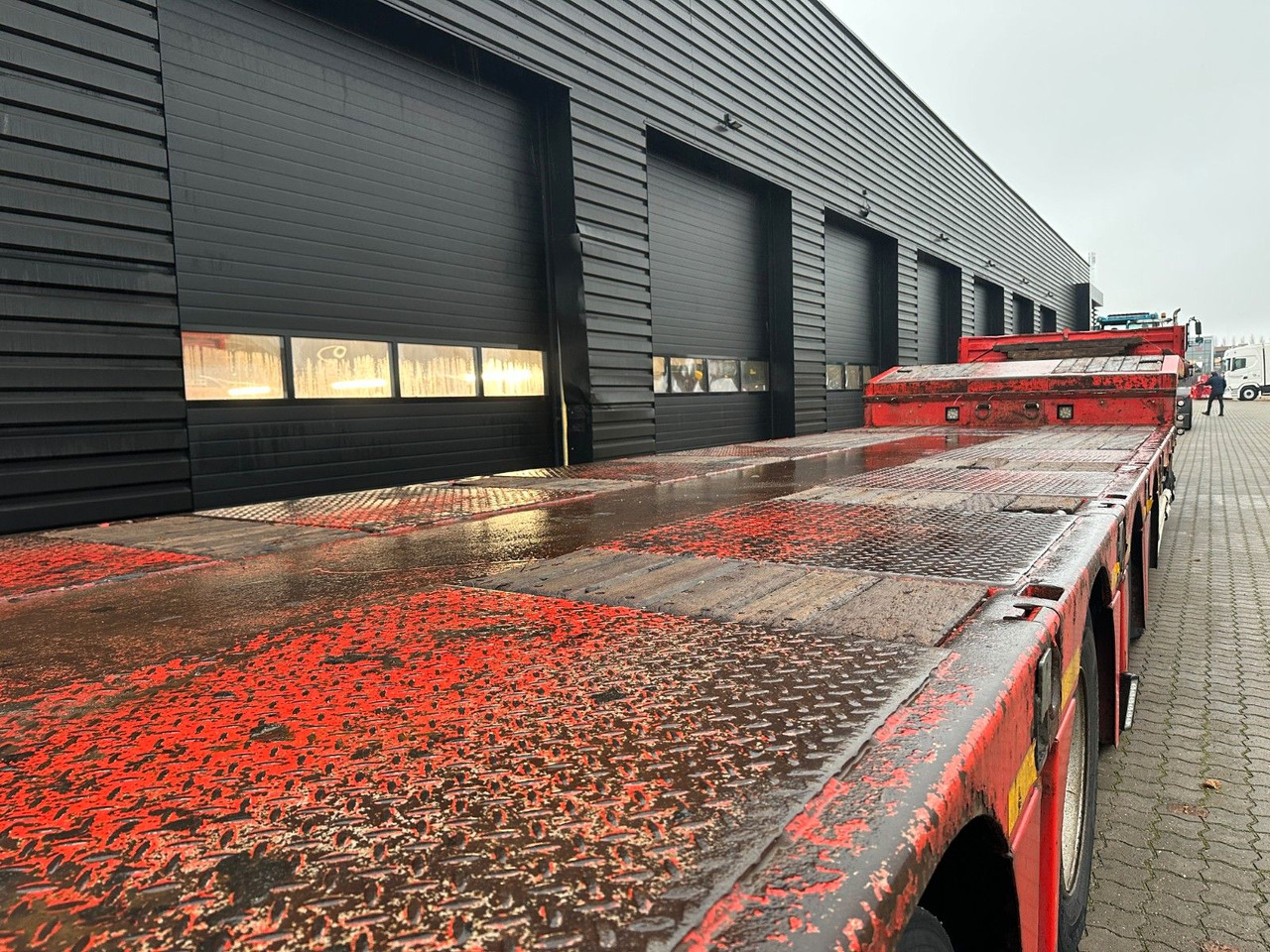 Kässbohrer 4 achs tieflader / ausziehbar - Låg lastare semitrailer: bild 4 Kässbohrer 4 achs tieflader / ausziehbar - Låg lastare semitrailer: bild 4