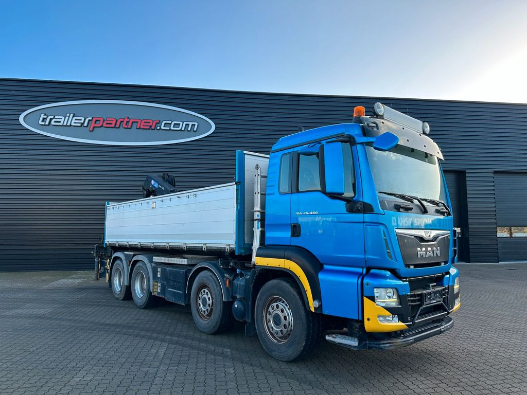 MAN 35-480 BL 8x4 MAN 35-480 BL 8x4 - Tippbil lastbil, Kranbil: bild 1 MAN 35-480 BL 8x4 MAN 35-480 BL 8x4 - Tippbil lastbil, Kranbil: bild 1
