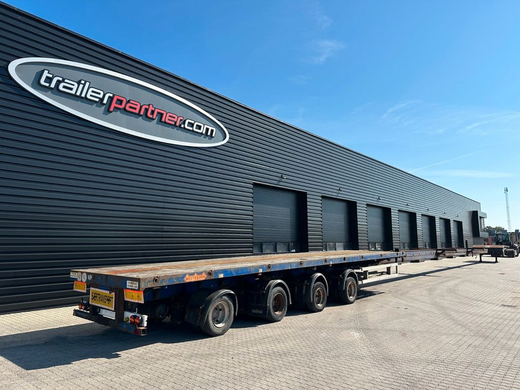 Nooteboom 4 achs tele / 3 x ausziehbar / 48.000 mm - Flaktrailer: bild 1 Nooteboom 4 achs tele / 3 x ausziehbar / 48.000 mm - Flaktrailer: bild 1