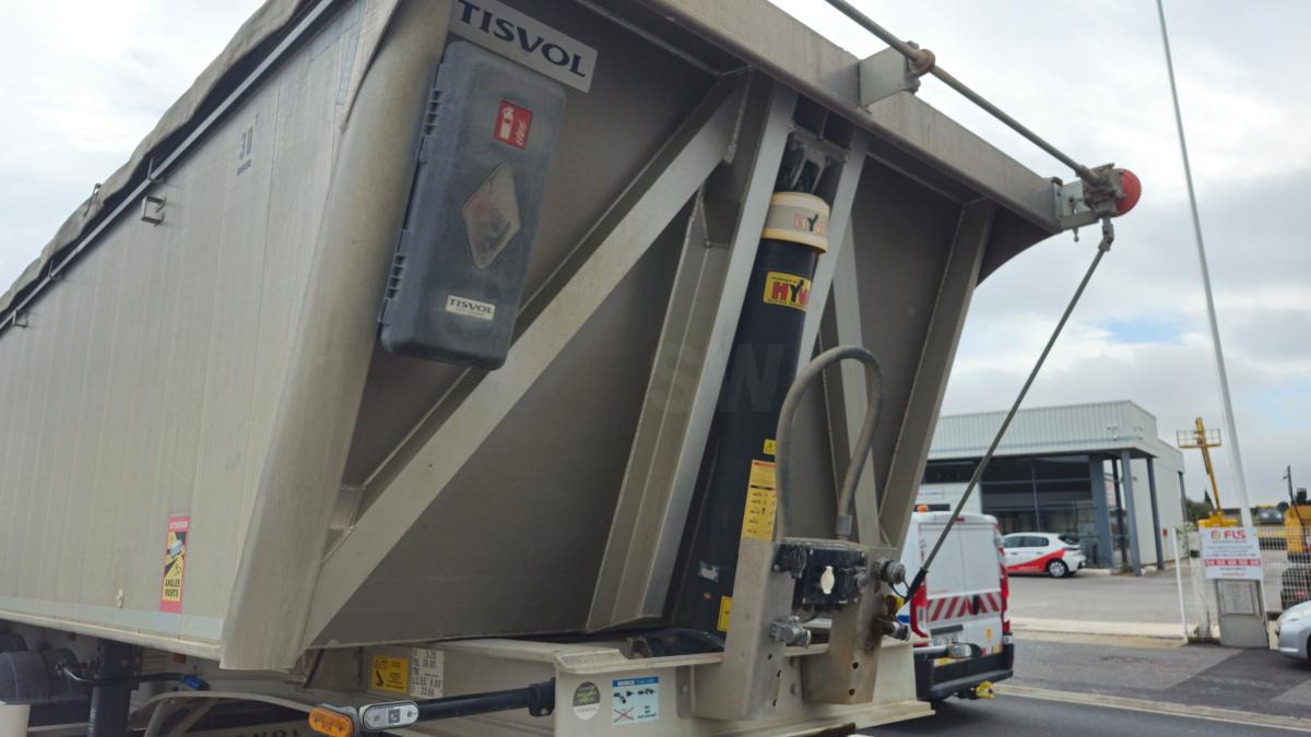 Tisvol Benne - Tippbil semitrailer: bild 3 Tisvol Benne - Tippbil semitrailer: bild 3