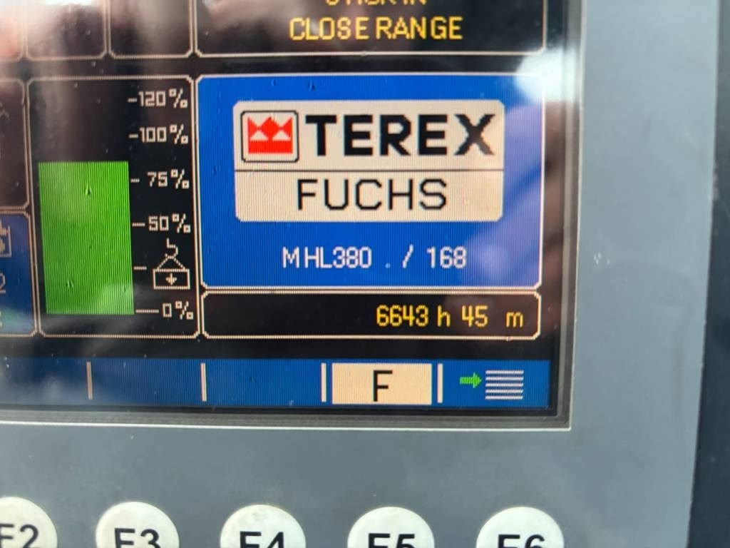 Materialhanterare Fuchs MHL 380 -- only 6650 real working hours: bild 41