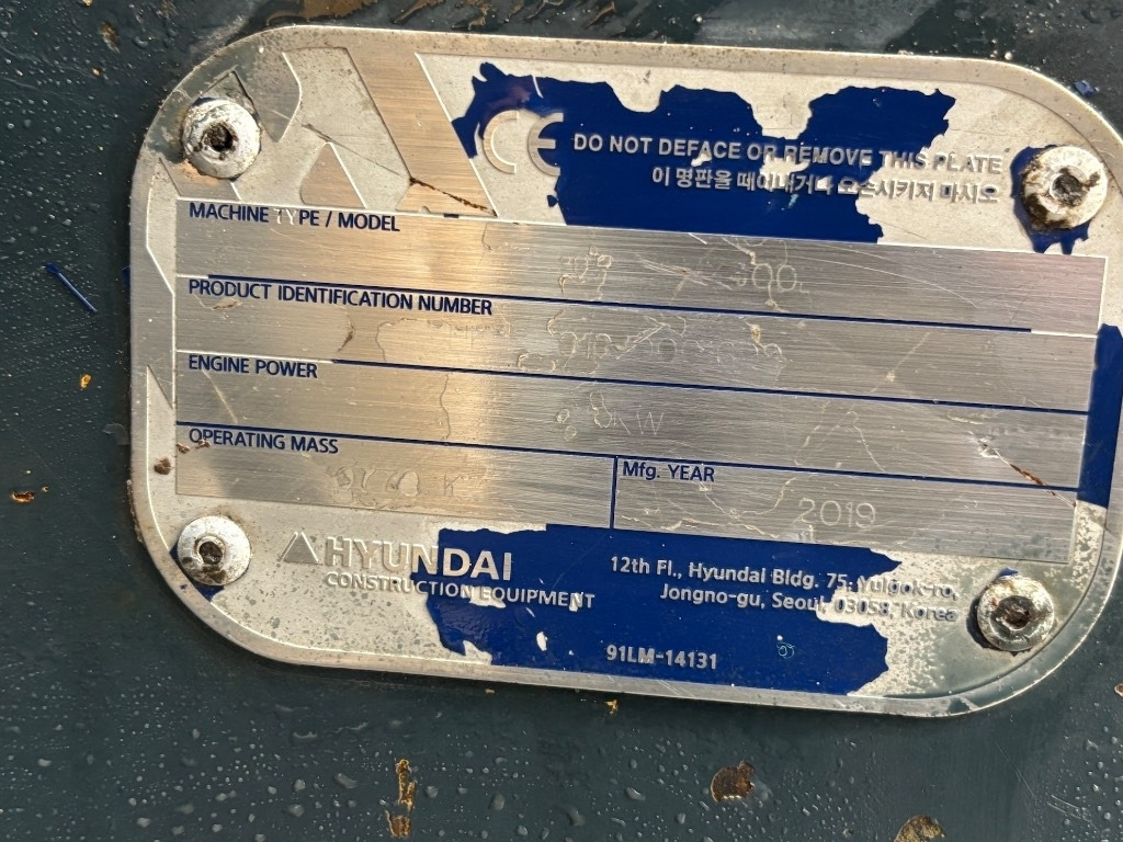 Bandgrävare Hyundai HX 300 L - HX300 - HX300L: bild 24 Bandgrävare Hyundai HX 300 L - HX300 - HX300L: bild 24