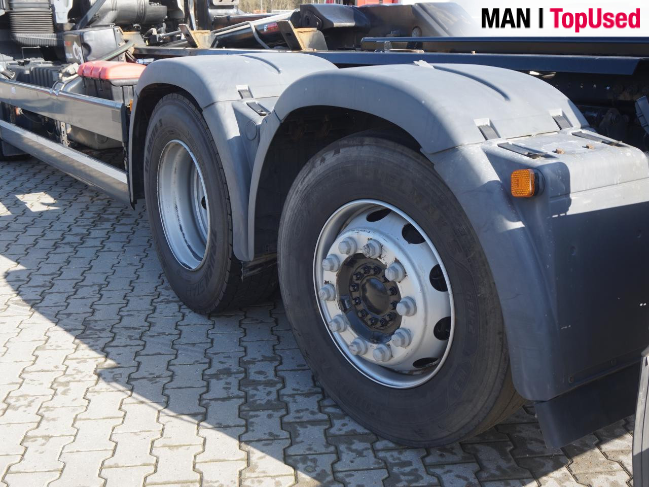 MAN TGS 26.460 6X2-4 BL Abroll Kipper - Tippbil lastbil: bild 4 MAN TGS 26.460 6X2-4 BL Abroll Kipper - Tippbil lastbil: bild 4