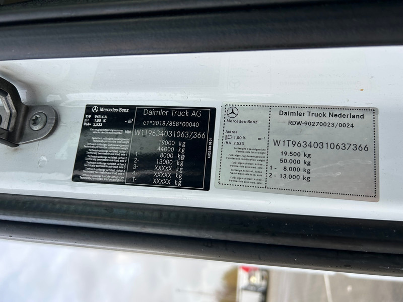 Dragbil Mercedes-Benz Actros L 1845 Gigaspace / New Tacho V2 / 2 Tanks / Stand Klima / APK 11-26: bild 16