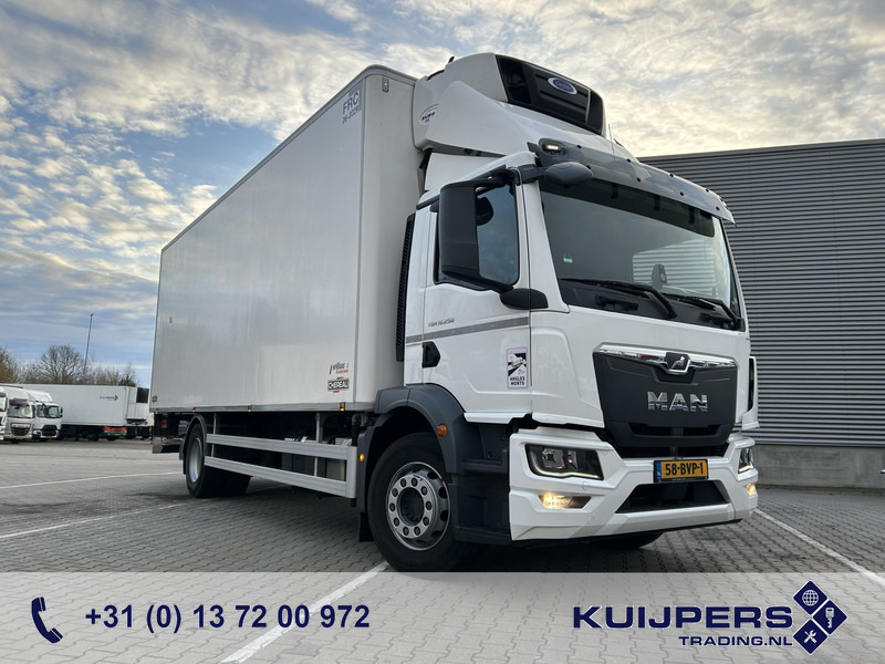 MAN TGM 18.250 / Carrier Koeler -30 gr / Chereau Frigobox / Laadklep / APK 06-26 - Kylbil lastbil: bild 1 MAN TGM 18.250 / Carrier Koeler -30 gr / Chereau Frigobox / Laadklep / APK 06-26 - Kylbil lastbil: bild 1