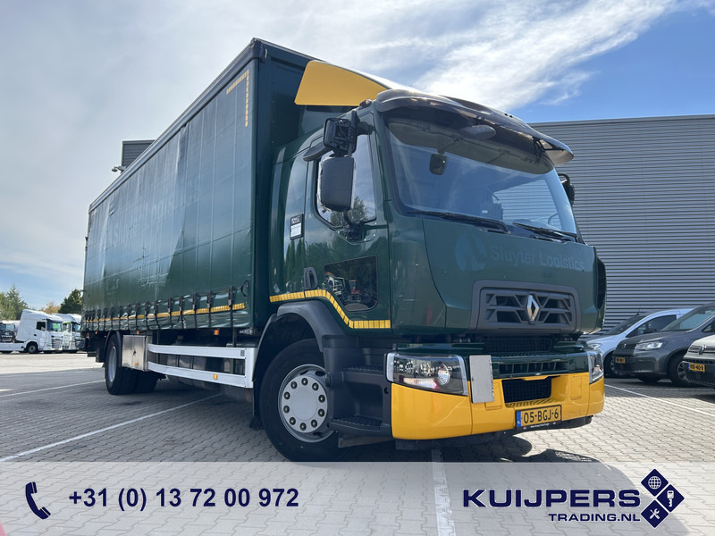 Kapellbil Renault D Wide 280 / 18 Ton / 613 dkm / Curtianside / Loadlift / APK TUV 07-26: bild 1