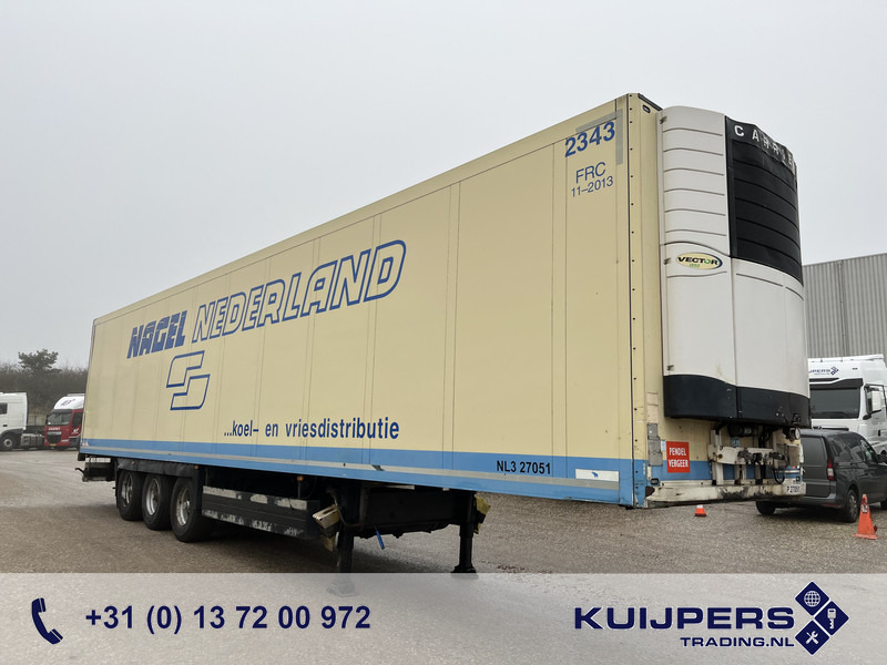 Schmitz Cargobull SKO 24 Cool / Carrier Vector 1850 / 2x Liftas / Frigo Box / NL Trailer - Kyl/ Frys semitrailer: bild 1 Schmitz Cargobull SKO 24 Cool / Carrier Vector 1850 / 2x Liftas / Frigo Box / NL Trailer - Kyl/ Frys semitrailer: bild 1