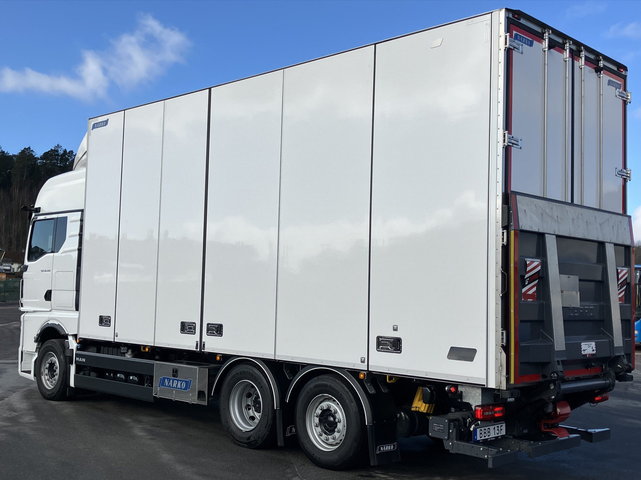 MAN TGX 26.520 6×2-4 fjärrbil Närko - Lastbil med skåp: bild 4 MAN TGX 26.520 6×2-4 fjärrbil Närko - Lastbil med skåp: bild 4