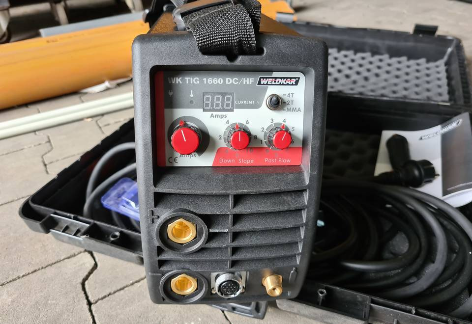 Spawarka Tig WELDKAR WK 1660 DC/HF 160 A - Svetsutrustning: bild 2 Spawarka Tig WELDKAR WK 1660 DC/HF 160 A - Svetsutrustning: bild 2
