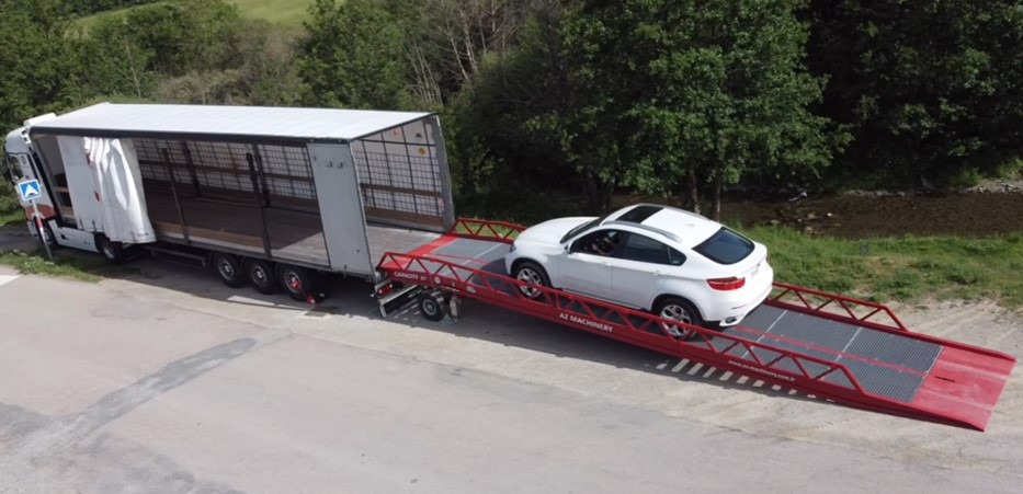 AZ RAMP EASY-XL 8 mobile loading ramp - Lastramp: bild 2 AZ RAMP EASY-XL 8 mobile loading ramp - Lastramp: bild 2