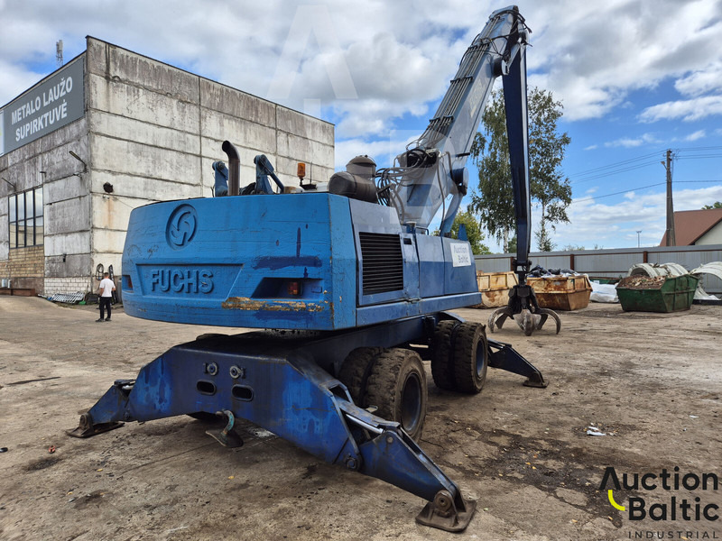 Fuchs MHL 350 - Grävmaskin på däck: bild 3 Fuchs MHL 350 - Grävmaskin på däck: bild 3