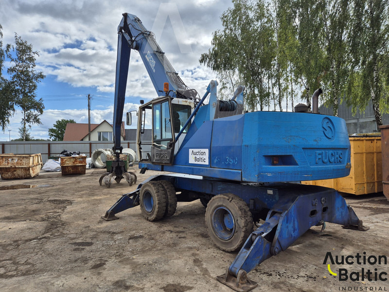 Fuchs MHL 350 - Grävmaskin på däck: bild 4 Fuchs MHL 350 - Grävmaskin på däck: bild 4