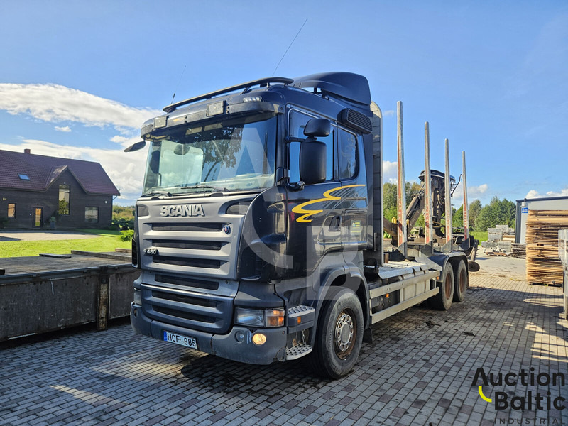 Scania R 480 LA - Skogsvagn: bild 1 Scania R 480 LA - Skogsvagn: bild 1