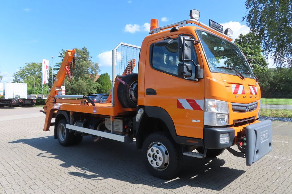 FUSO Canter 6 C 18 4x4  Kommunal  Winterdienst  - Transportbil med tippflak: bild 2 FUSO Canter 6 C 18 4x4  Kommunal  Winterdienst  - Transportbil med tippflak: bild 2