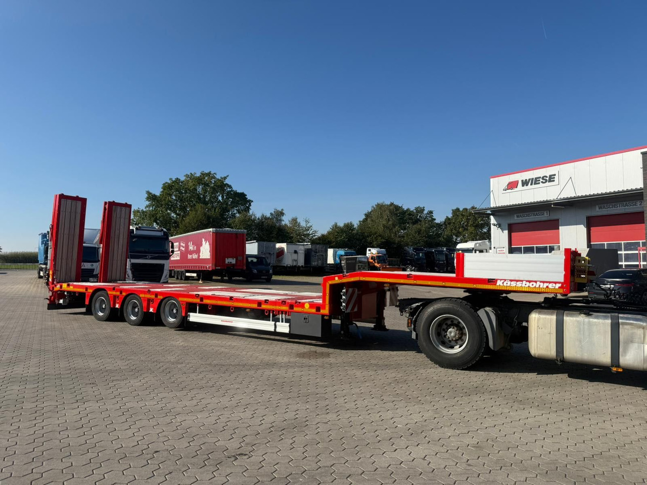 Låg lastare semitrailer Kässbohrer K.SLA 3 / 1N-18/30 Ausziehbarer Tieflader: bild 8 Låg lastare semitrailer Kässbohrer K.SLA 3 / 1N-18/30 Ausziehbarer Tieflader: bild 8