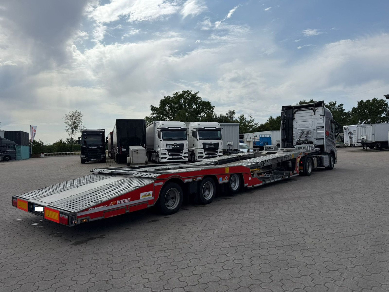 Kässbohrer K.SOK Truck/Car Transporter - Biltransportbil semitrailer: bild 5 Kässbohrer K.SOK Truck/Car Transporter - Biltransportbil semitrailer: bild 5