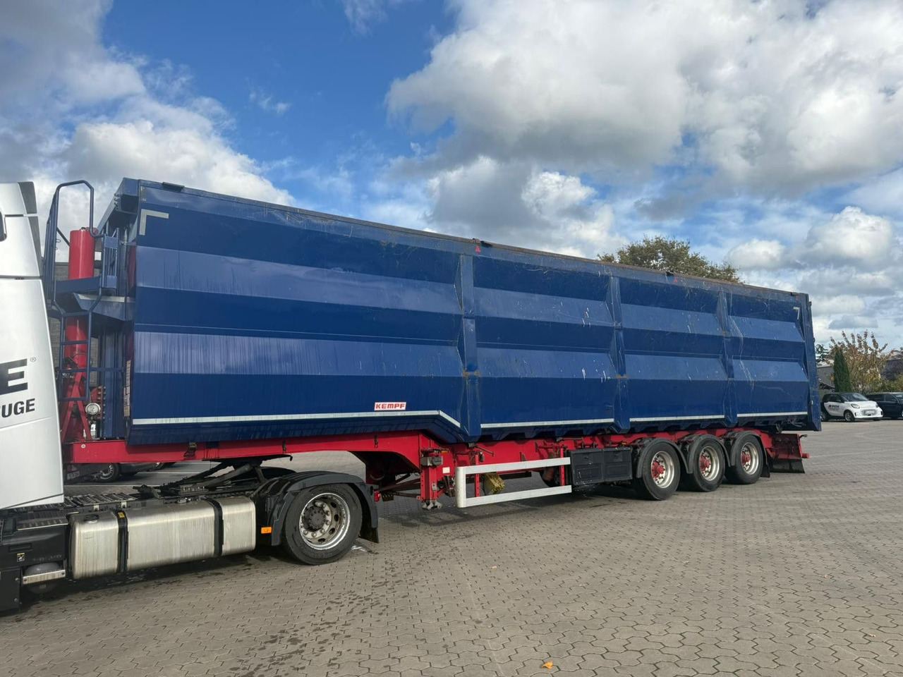 Kempf SKM 35/3 Großraummulde für Schrott 85m³ - Tippbil semitrailer: bild 2 Kempf SKM 35/3 Großraummulde für Schrott 85m³ - Tippbil semitrailer: bild 2