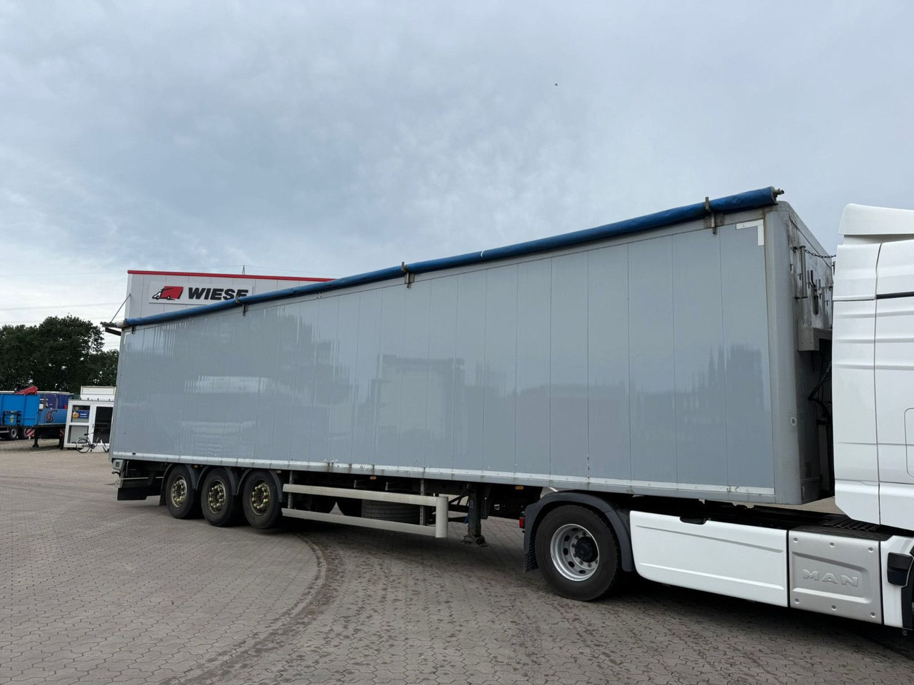 Knapen K100 Schubboden 92m³ HDI Boden ideal für Müll - Moving floor semitrailer: bild 1 Knapen K100 Schubboden 92m³ HDI Boden ideal für Müll - Moving floor semitrailer: bild 1