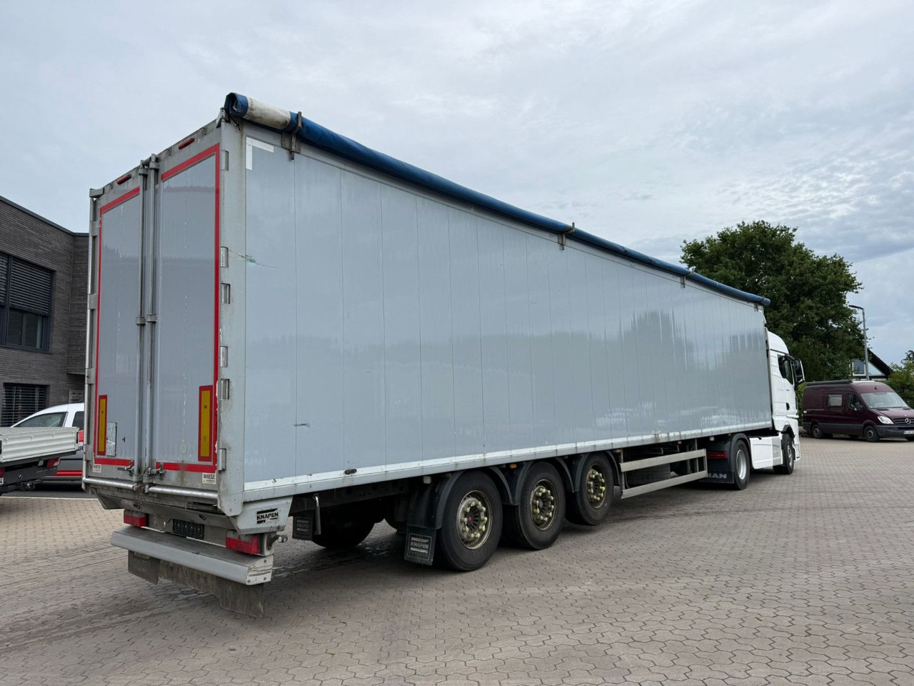Knapen K100 Schubboden 92m³ HDI Boden ideal für Müll - Moving floor semitrailer: bild 4 Knapen K100 Schubboden 92m³ HDI Boden ideal für Müll - Moving floor semitrailer: bild 4