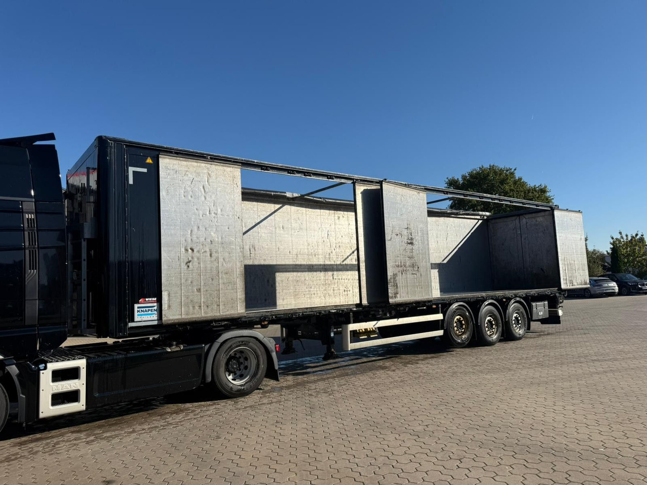 Knapen K502 Seitentüren Schubboden - Moving floor semitrailer: bild 1 Knapen K502 Seitentüren Schubboden - Moving floor semitrailer: bild 1