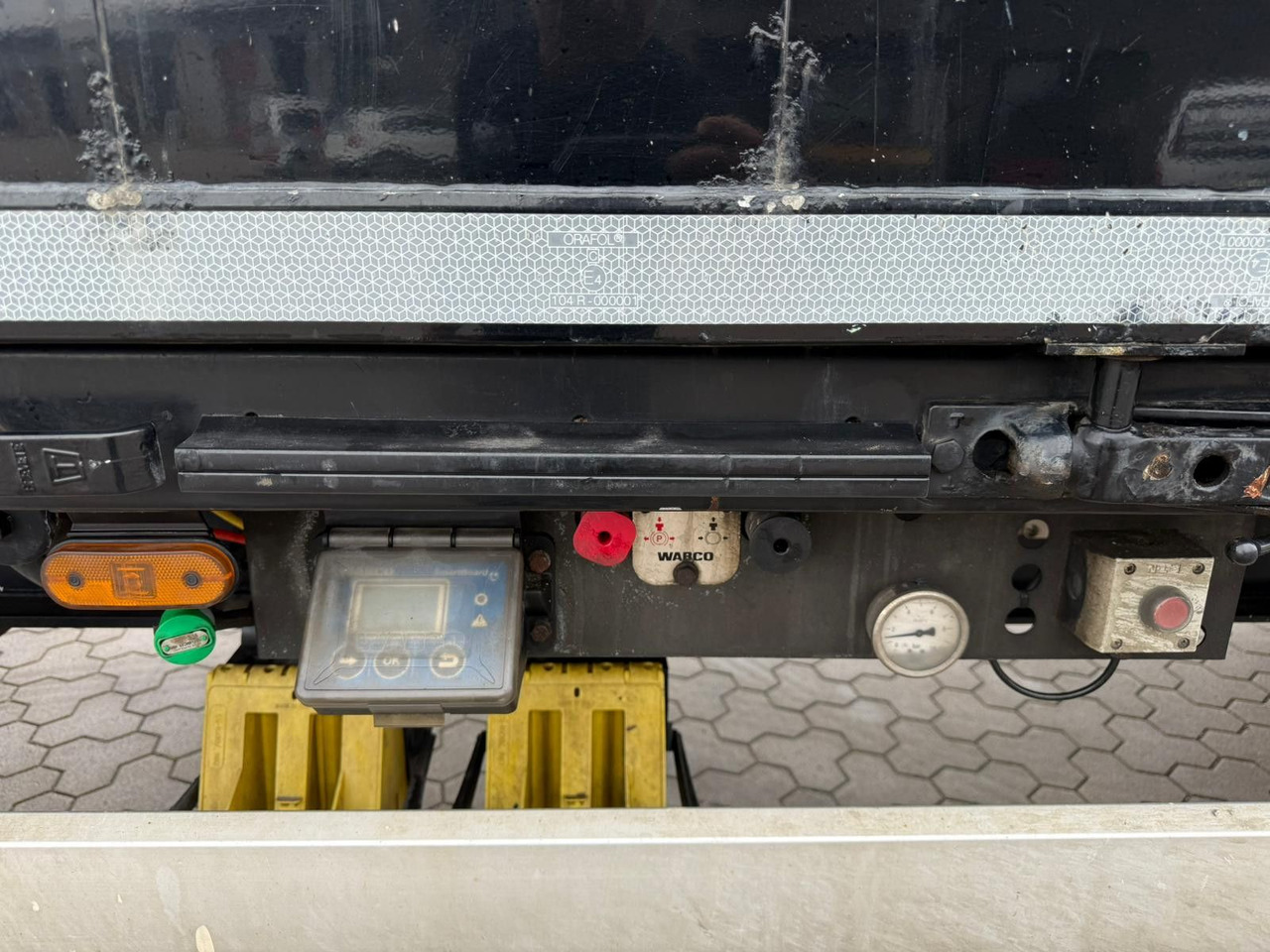 Moving floor semitrailer Knapen K502 Seitentüren Schubboden: bild 14