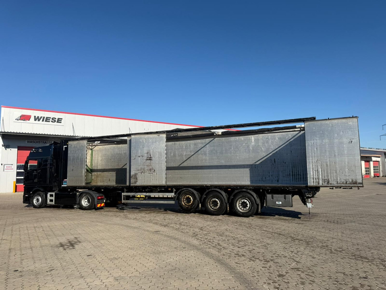 Moving floor semitrailer Knapen K502 Seitentüren Schubboden: bild 8