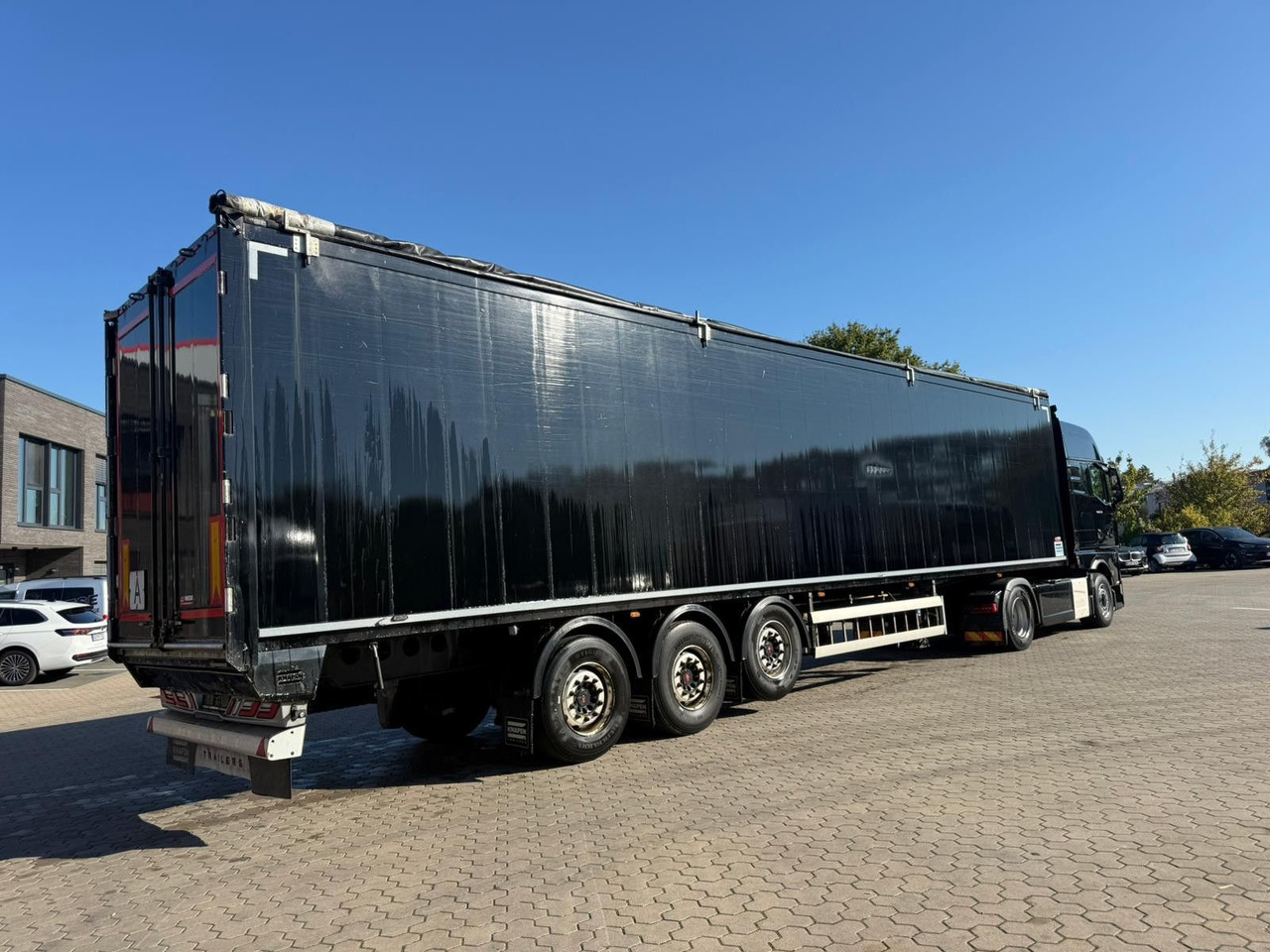 Moving floor semitrailer Knapen K502 Seitentüren Schubboden: bild 6