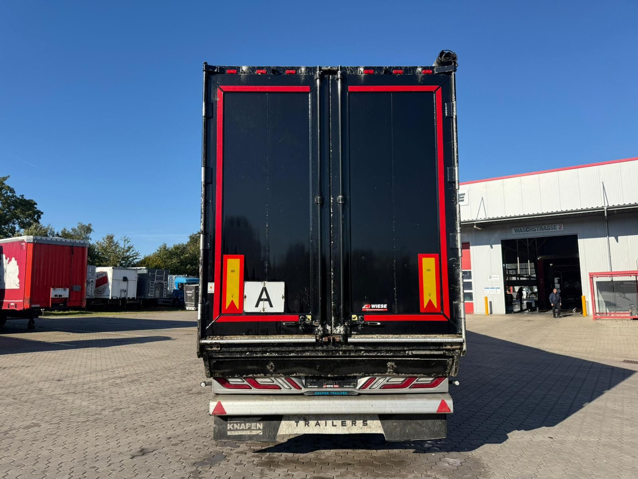 Moving floor semitrailer Knapen K502 Seitentüren Schubboden: bild 7