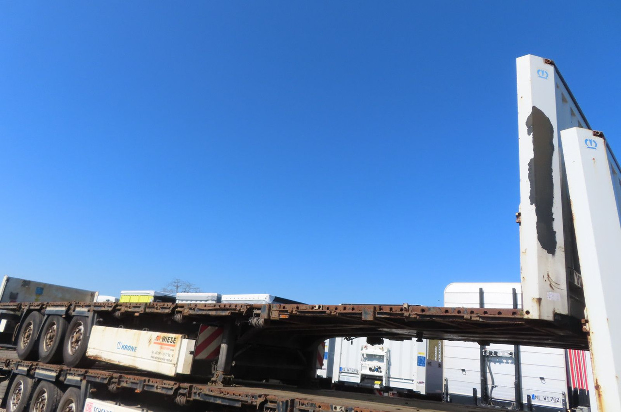 Krone Stahlmattenauflieger mit Bordwände - Flaktrailer: bild 3 Krone Stahlmattenauflieger mit Bordwände - Flaktrailer: bild 3