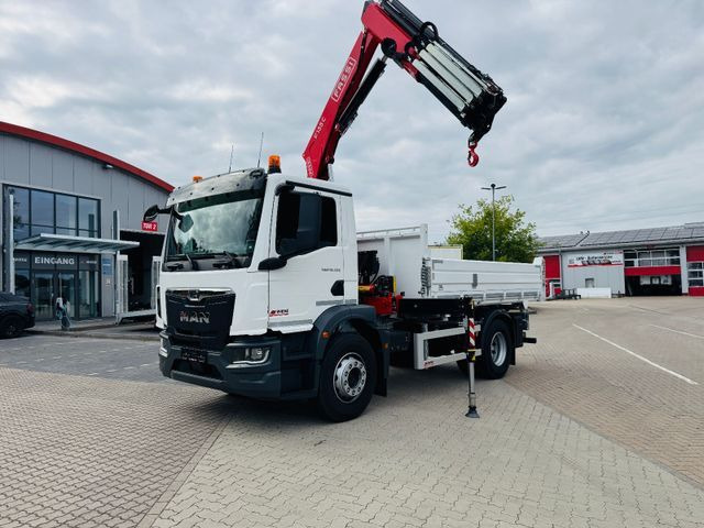 MAN 18.320 4x4 mit Fassi Ladekran Sofort Verfügbar - Tippbil lastbil, Kranbil: bild 4 MAN 18.320 4x4 mit Fassi Ladekran Sofort Verfügbar - Tippbil lastbil, Kranbil: bild 4