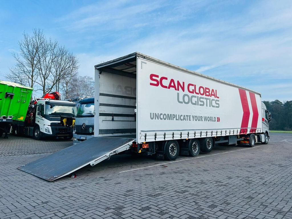 Låg lastare semitrailer Mega Gabelstaplertransporter Ladebordwand9t: bild 7