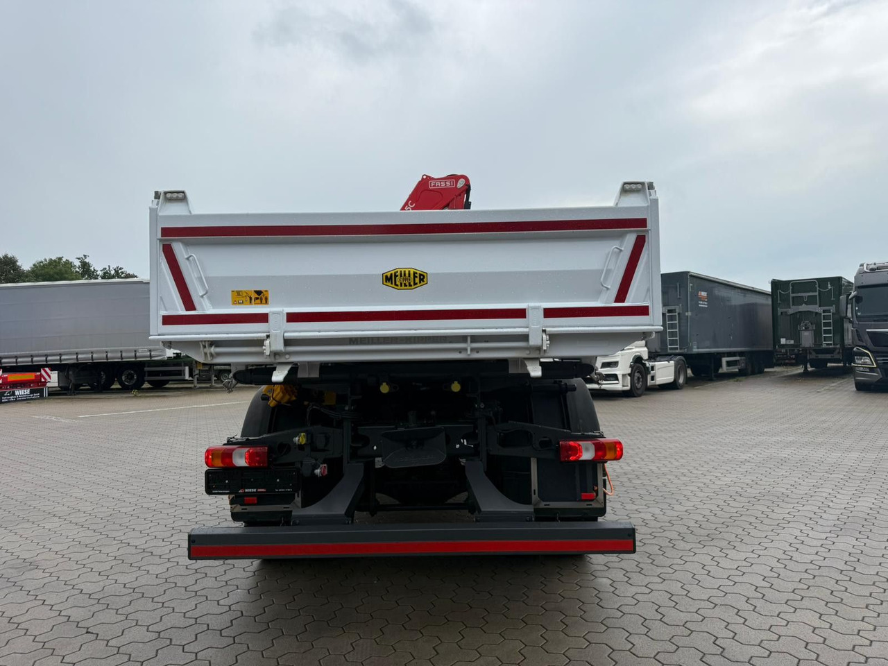 Mercedes-Benz Arocs 1835 4x4 Allrad Fassi F135 Kran Kipper - Tippbil lastbil, Kranbil: bild 5 Mercedes-Benz Arocs 1835 4x4 Allrad Fassi F135 Kran Kipper - Tippbil lastbil, Kranbil: bild 5