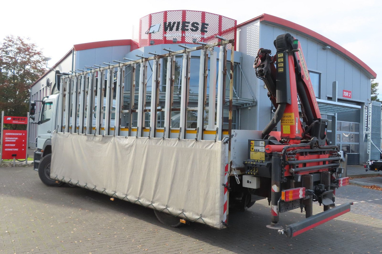 Mercedes-Benz Axor 1833 L - Glastransporter Kran Palfinger - Flakbil, Kranbil: bild 3 Mercedes-Benz Axor 1833 L - Glastransporter Kran Palfinger - Flakbil, Kranbil: bild 3