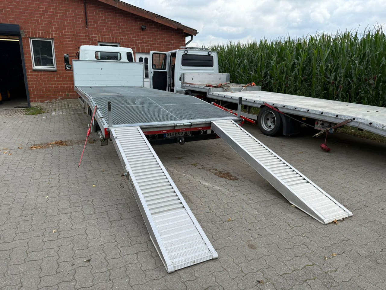 Mitsubishi Fuso Canter 7C18 Arbeitsbühnentransporter - Biltransportbil lastbil: bild 3 Mitsubishi Fuso Canter 7C18 Arbeitsbühnentransporter - Biltransportbil lastbil: bild 3