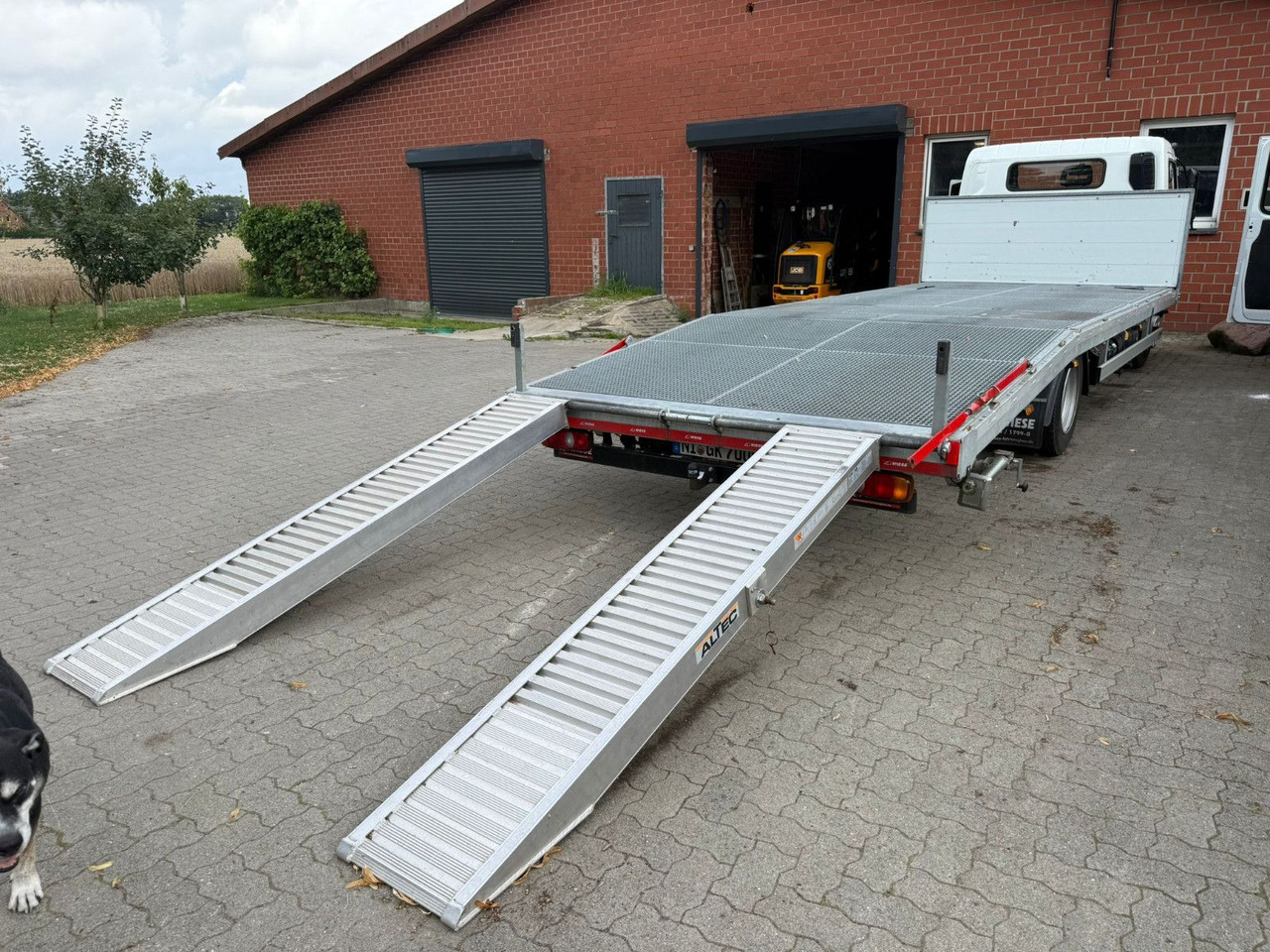 Mitsubishi Fuso Canter 7C18 Arbeitsbühnentransporter - Biltransportbil lastbil: bild 2 Mitsubishi Fuso Canter 7C18 Arbeitsbühnentransporter - Biltransportbil lastbil: bild 2