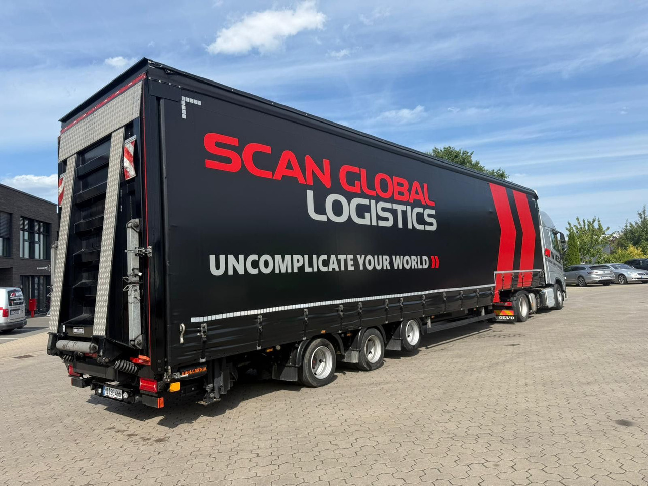 Wiese 3-Achs Gabestaplertransporter Mega LBW - Låg lastare semitrailer: bild 2 Wiese 3-Achs Gabestaplertransporter Mega LBW - Låg lastare semitrailer: bild 2