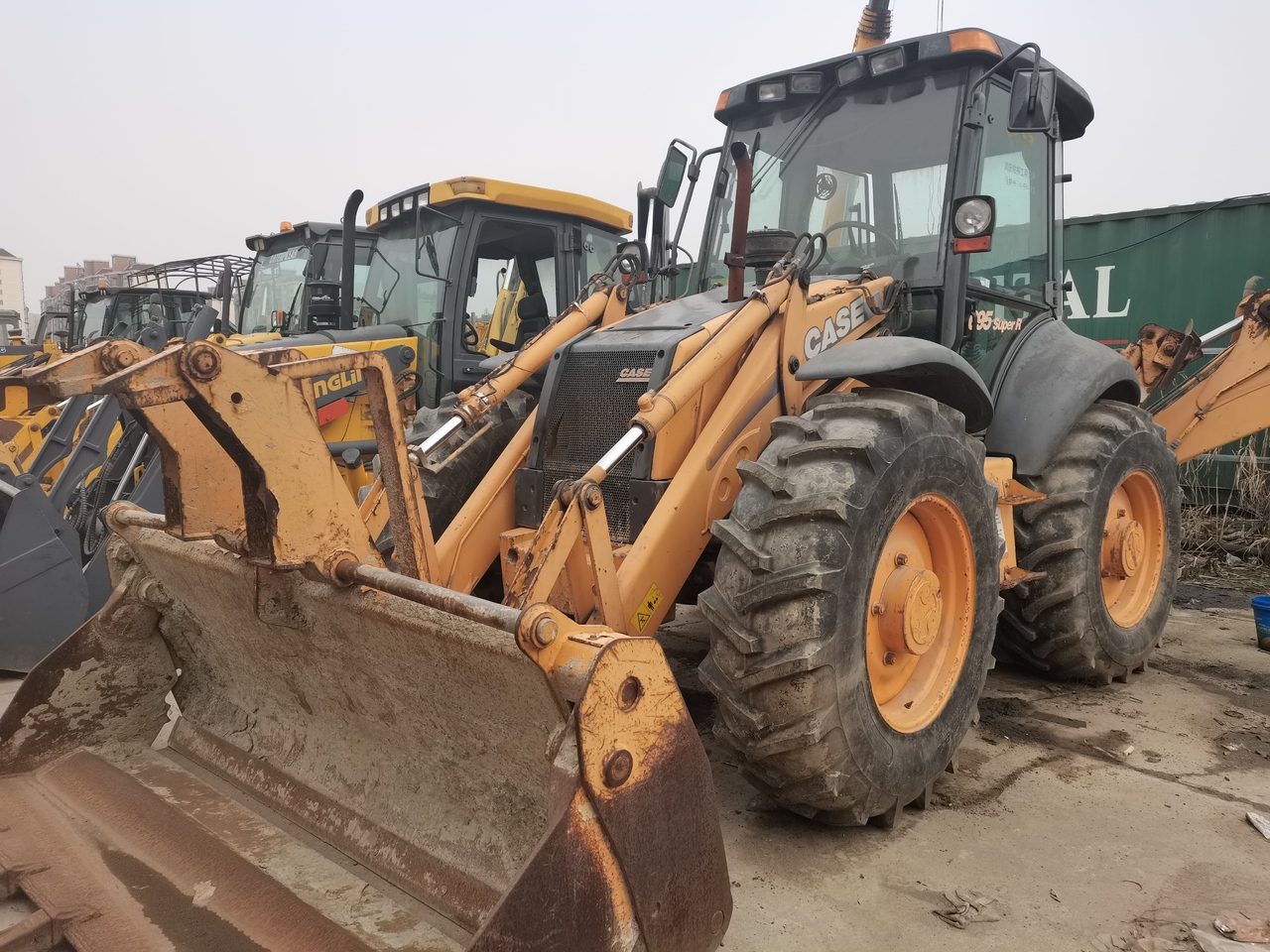 CASE 695 - Grävlastare: bild 2 CASE 695 - Grävlastare: bild 2