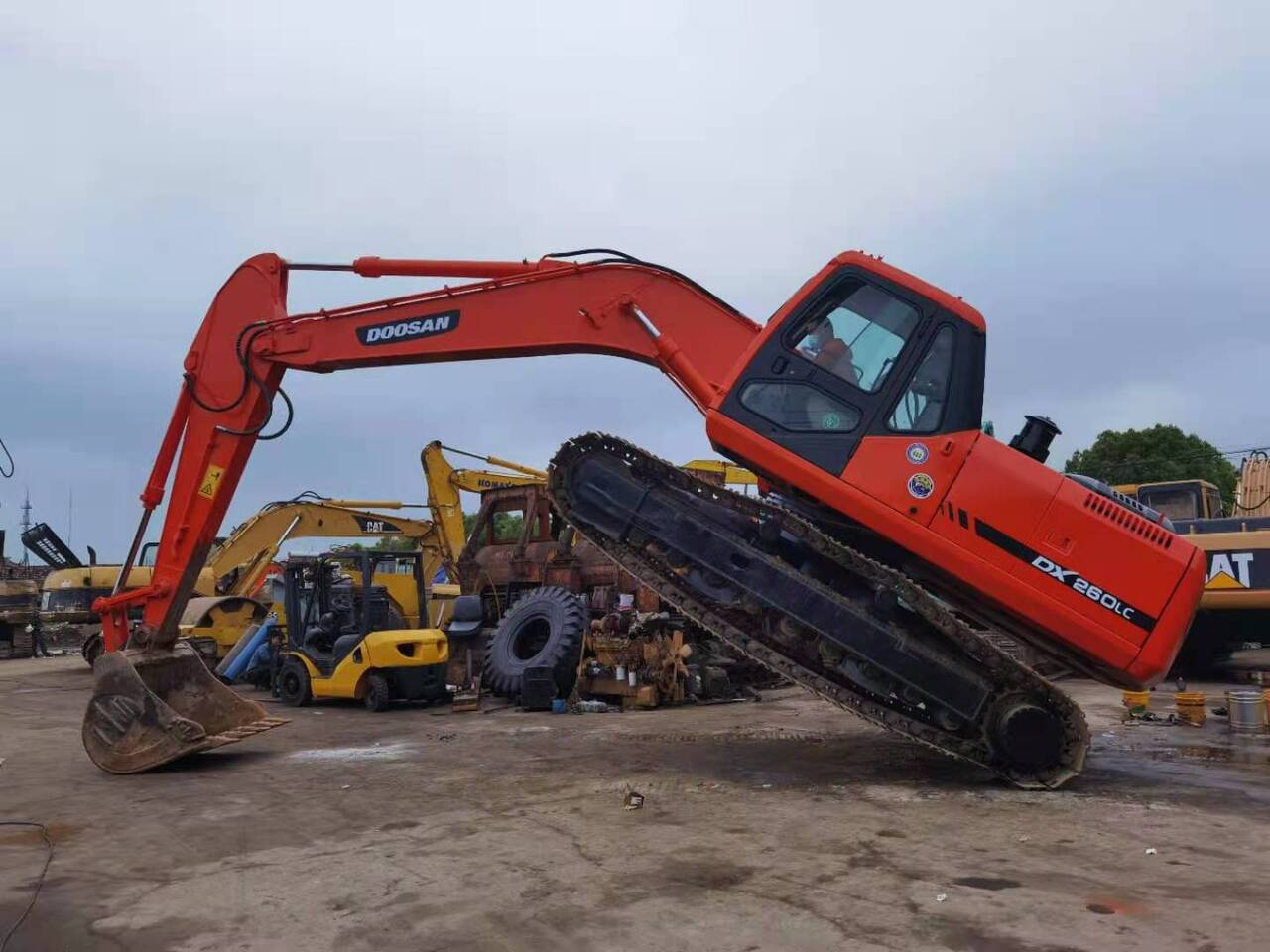 DOOSAN DX260 - Bandgrävare: bild 5 DOOSAN DX260 - Bandgrävare: bild 5