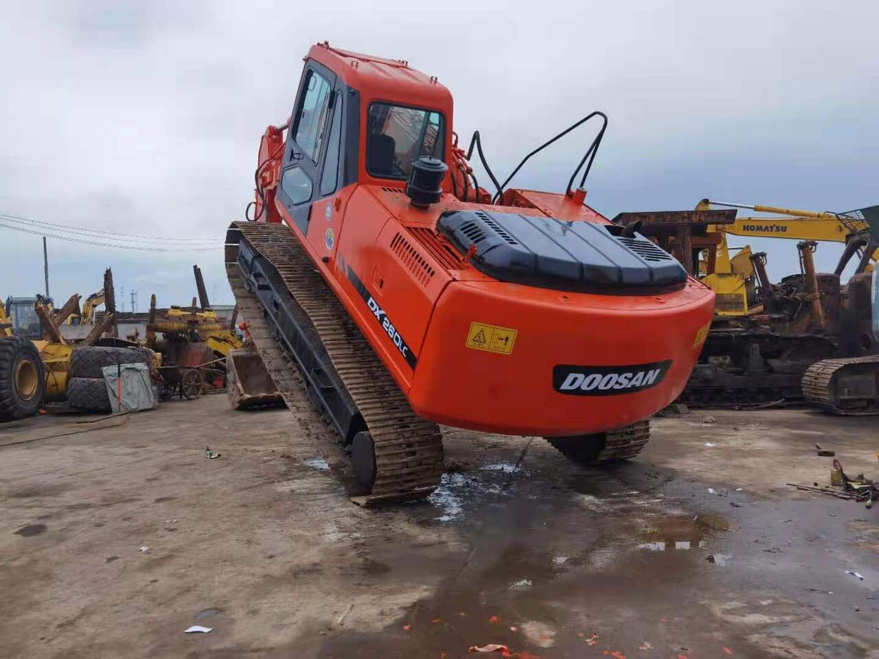 DOOSAN DX260 - Bandgrävare: bild 2 DOOSAN DX260 - Bandgrävare: bild 2